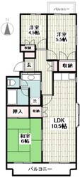 スカイプラザの物件間取画像